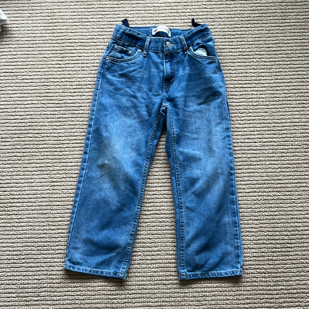 Levi’s 505 Regular Boys 8 Husky blue jeans